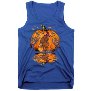 Halloween Bigfoot Pumpkin Spice Halloween Bigfoot Lover Gift Tank Top