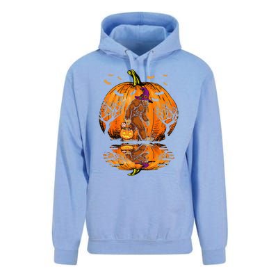 Halloween Bigfoot Pumpkin Spice Halloween Bigfoot Lover Gift Unisex Surf Hoodie