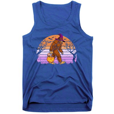 Halloween Bigfoot Pumpkin Spice Halloween Bigfoot Lover Tank Top