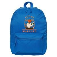 Halloween Bartending Pumpkin Bartender LetS Get Smashed Cool Gift 16 in Basic Backpack