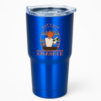 Halloween Bartending Pumpkin Bartender LetS Get Smashed Cool Gift Tumbler