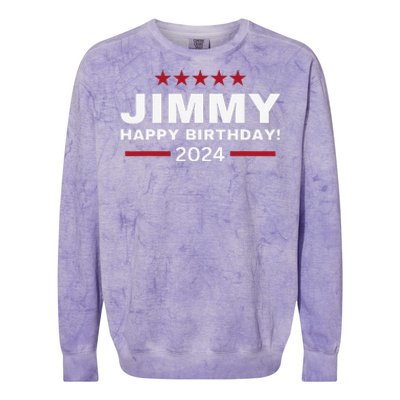 Happy Birthday President Jimmy Carter 1976 Trending America Colorblast Crewneck Sweatshirt