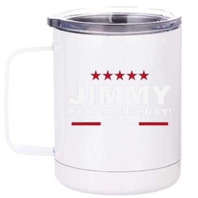 Happy Birthday President Jimmy Carter 1976 Trending America 12 oz Stainless Steel Tumbler Cup