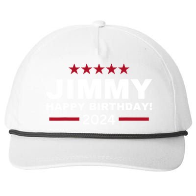 Happy Birthday President Jimmy Carter 1976 Trending America Snapback Five-Panel Rope Hat