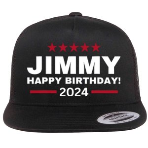 Happy Birthday President Jimmy Carter 1976 Trending America Flat Bill Trucker Hat