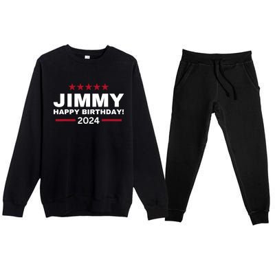 Happy Birthday President Jimmy Carter 1976 Trending America Premium Crewneck Sweatsuit Set