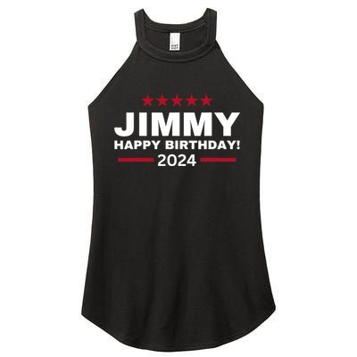 Happy Birthday President Jimmy Carter 1976 Trending America Women's Perfect Tri Rocker Tank