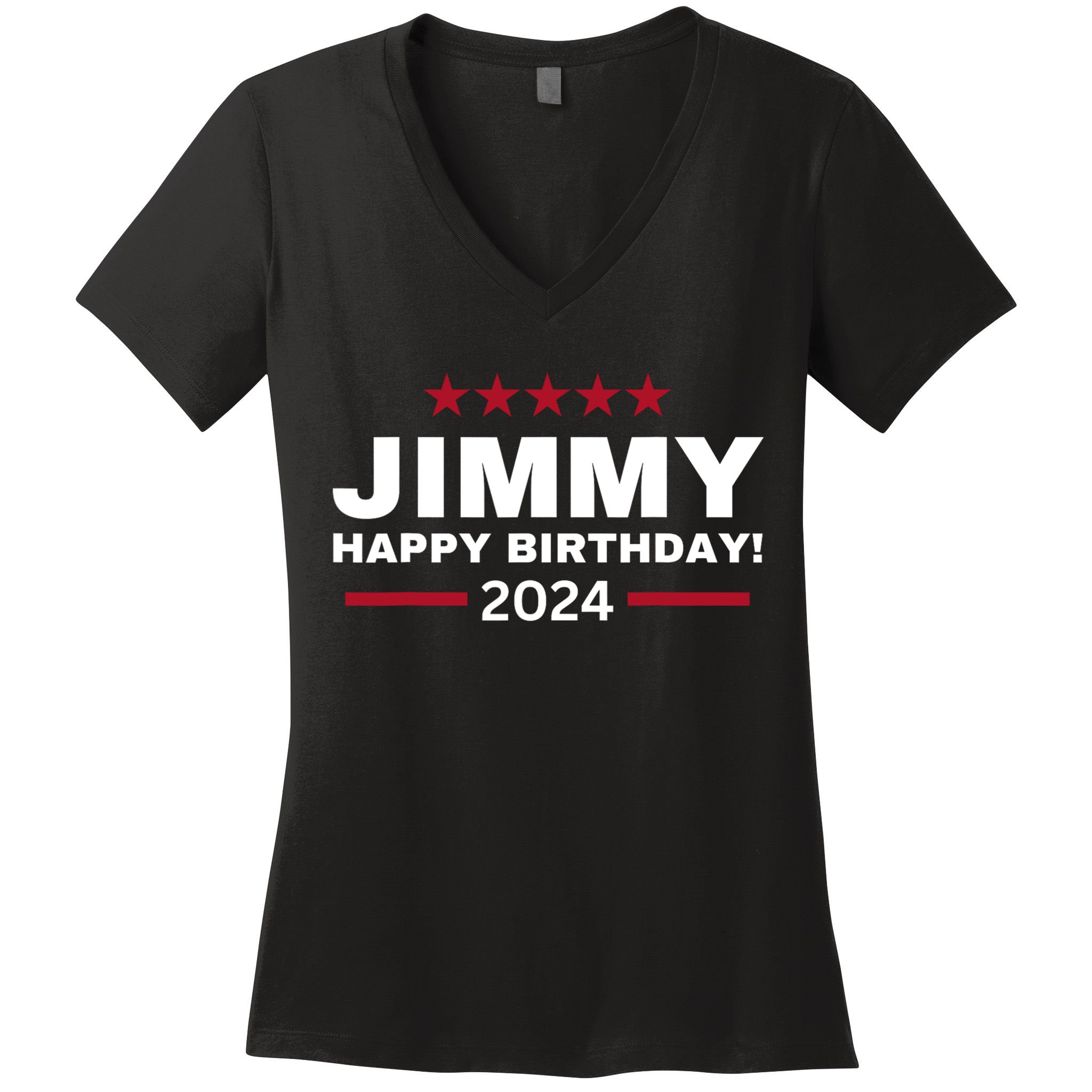 Happy Birthday President Jimmy Carter 1976 Trending America Women's V-Neck T-Shirt