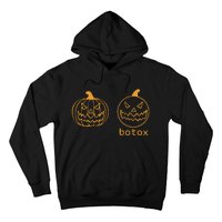 Halloween Botox Pumpkin Funny Hoodie