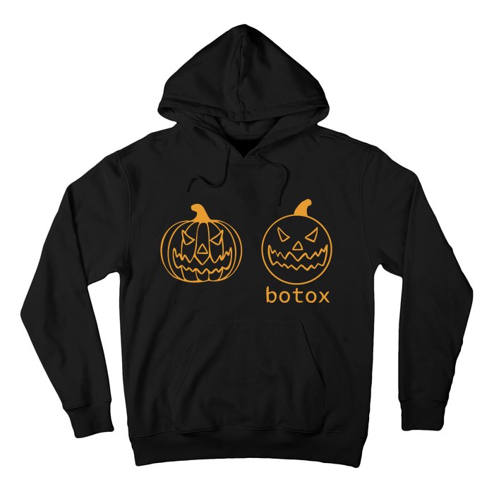 Halloween Botox Pumpkin Funny Hoodie