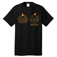 Halloween Botox Pumpkin Funny Tall T-Shirt