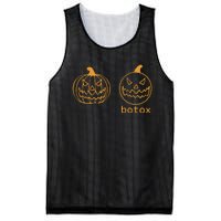 Halloween Botox Pumpkin Funny Mesh Reversible Basketball Jersey Tank