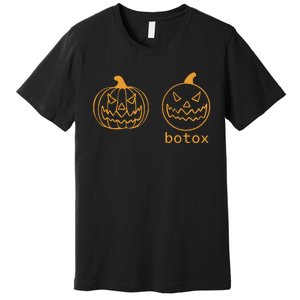 Halloween Botox Pumpkin Funny Premium T-Shirt