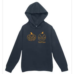 Halloween Botox Pumpkin Funny Urban Pullover Hoodie