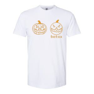 Halloween Botox Pumpkin Funny Softstyle CVC T-Shirt