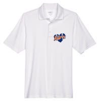 Houston Baseball Retro HOU Retro Heart Men's Origin Performance Pique Polo