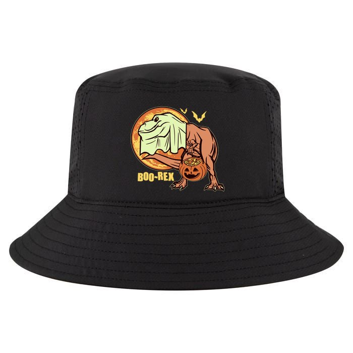 Halloween Boo Rex Trex Dinosaur Ghost Cool Comfort Performance Bucket Hat