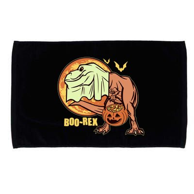 Halloween Boo Rex Trex Dinosaur Ghost Microfiber Hand Towel