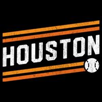 Houston Baseball Retro Vintage Backpack