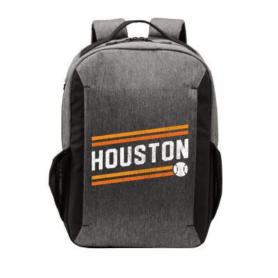 Houston Baseball Retro Vintage Vector Backpack