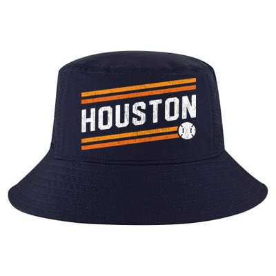 Houston Baseball Retro Vintage Cool Comfort Performance Bucket Hat