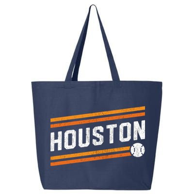 Houston Baseball Retro Vintage 25L Jumbo Tote