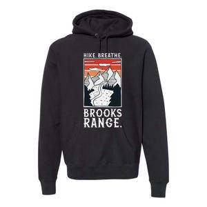 Hiking Brooks Range Premium Hoodie