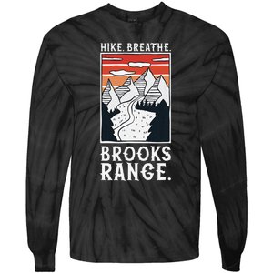 Hiking Brooks Range Tie-Dye Long Sleeve Shirt