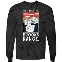 Hiking Brooks Range Tie-Dye Long Sleeve Shirt