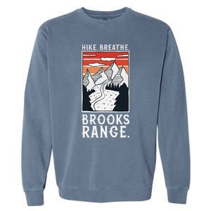 Hiking Brooks Range Garment-Dyed Sweatshirt