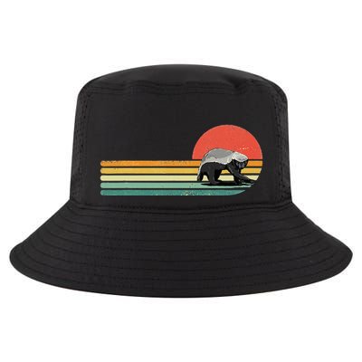 Honey Badger Retro Style Wild Animal Lover Zookeeper Cool Comfort Performance Bucket Hat