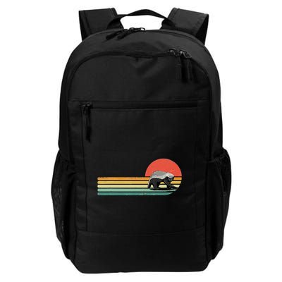 Honey Badger Retro Style Wild Animal Lover Zookeeper Backpack