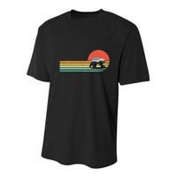 Honey Badger Retro Style Wild Animal Lover Zookeeper Youth Performance Sprint T-Shirt