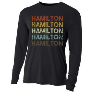 Hamilton Bermuda Retro Style Cooling Performance Long Sleeve Crew