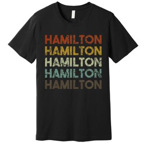 Hamilton Bermuda Retro Style Premium T-Shirt