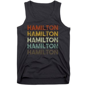 Hamilton Bermuda Retro Style Tank Top