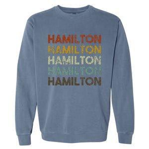 Hamilton Bermuda Retro Style Garment-Dyed Sweatshirt