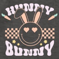 Hunny Bunny Retro Easter Holiday Vector Backpack