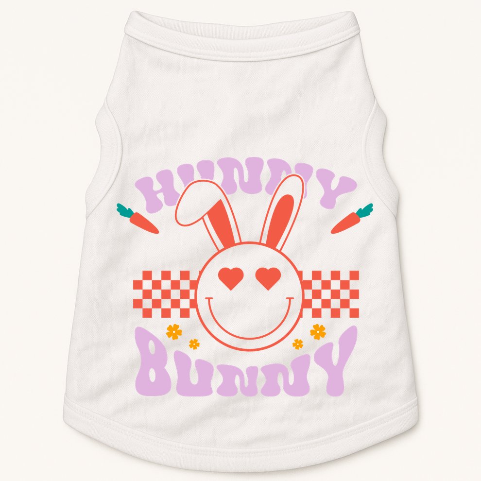 Hunny Bunny Retro Easter Holiday Doggie Tank