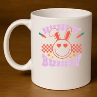 Hunny Bunny Retro Easter Holiday 11oz C Handle Ceramic Mug