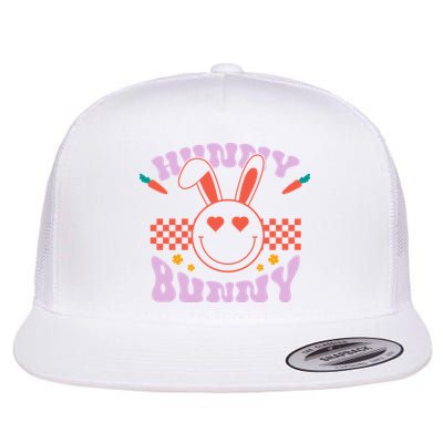 Hunny Bunny Retro Easter Holiday Flatbill Hat