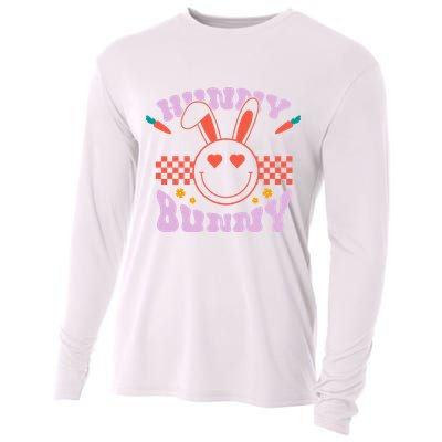 Hunny Bunny Retro Easter Holiday Cooling Performance Long Sleeve Crew