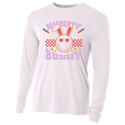 Hunny Bunny Retro Easter Holiday Cooling Performance Long Sleeve Crew