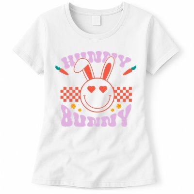 Hunny Bunny Retro Easter Holiday Womens T-Shirt