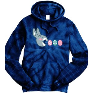 HUNGRY BUNNY RABBIT Egg Hunt Boy Girl Easter Day Tie Dye Hoodie