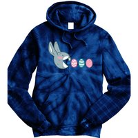 HUNGRY BUNNY RABBIT Egg Hunt Boy Girl Easter Day Tie Dye Hoodie