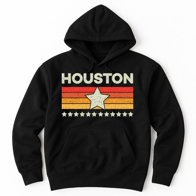 Houston Baseball Retro Vintage Hoodie