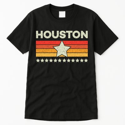 Houston Baseball Retro Vintage Tall T-Shirt