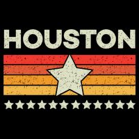 Houston Baseball Retro Vintage Bucket Hat