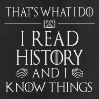 History Book Reader Gifts I Read History Know Things Beanie